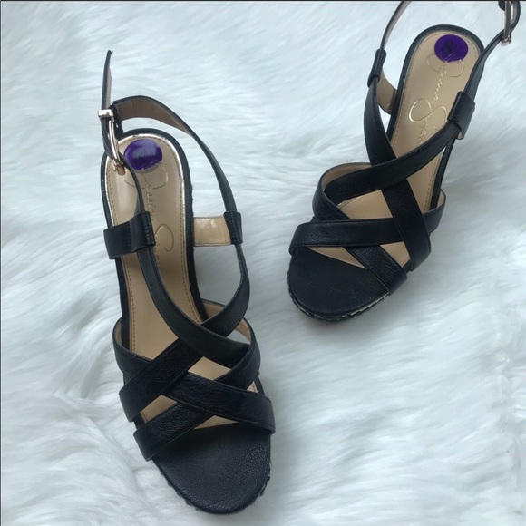 Jessica Simpson platform wedges 8.5 - Picture 1 of 4